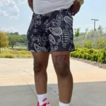Eric Emanuel EE Basic Short Paisley Black - Image 2